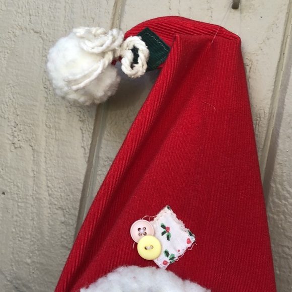 Santa Claus Christmas stocking -3 dimensional - Picture 3 of 12